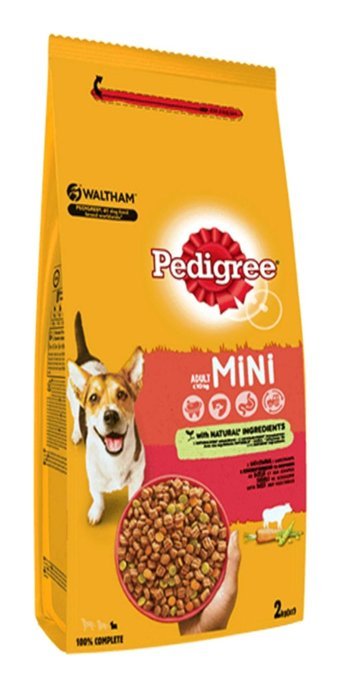 Pedigree Biftekli Küçük Irk Yetişkin Köpek Maması 1 Kg