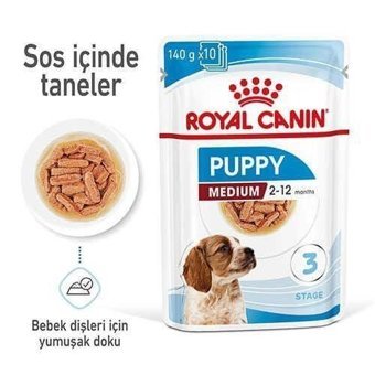 Royal Canin Medium Orta Irk Yavru Köpek Maması 140 Gr
