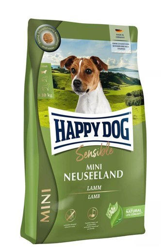 Happy Dog Sensible Mini Neuseeland Kuzu Etli Tüm Irklar Yetişkin Köpek Maması 4 Kg