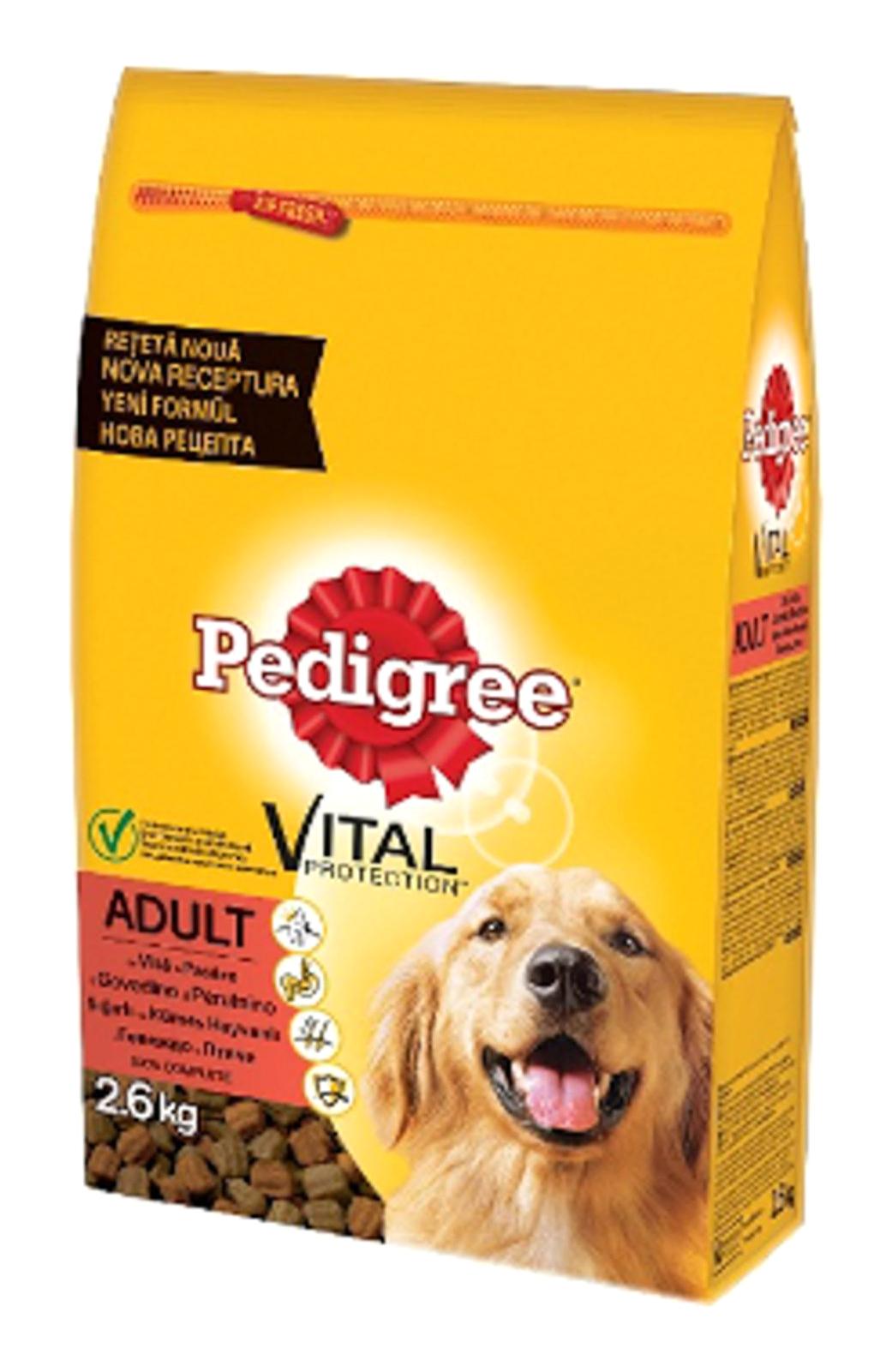 Pedigree Sığır Etli Orta Irk Yetişkin Köpek Maması 2.6 Kg