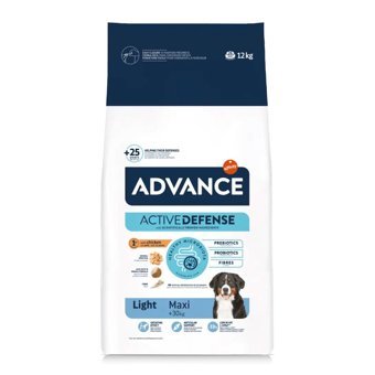 Advance Light Pirinçli Tavuklu Büyük Irk Yetişkin Köpek Maması 12 Kg