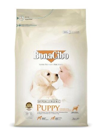 Bonacibo Balıklı Tavuklu Tüm Irklar Yavru Köpek Maması 1 Kg
