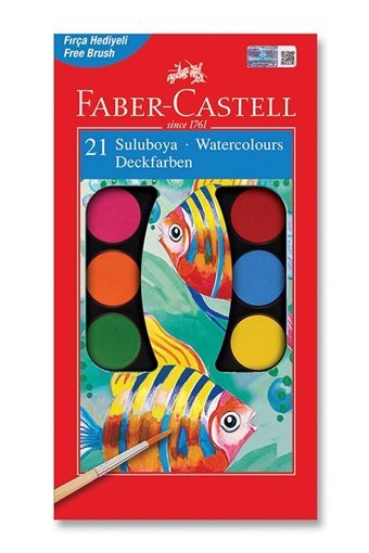 Faber-Castell Redline Büyük Boy 21'li Sulu Boya