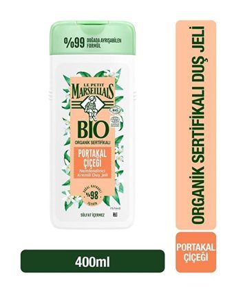 Le Petit Marseillais Portakal Çiçeği Nemlendirici Duş Jeli 400 ml