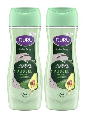 Duru Wellness Therapy Avokado Beyaz Kil Duş Jeli 2x450 ml