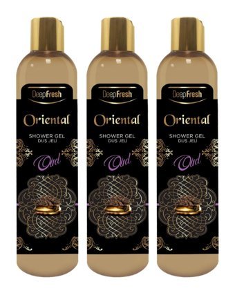 Deep Fresh Oriental Oud Amber Duş Jeli 3x400 ml