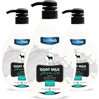 Deep Fresh Keçi Sütü Duş Jeli 3x1 lt