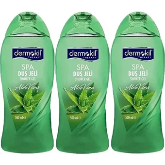 Dermokil Aloe Vera Duş Jeli 3x500 ml
