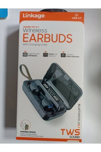 Linkage Lkb-17 Kulak İçi Kablosuz Bluetooth Kulaklık Siyah
