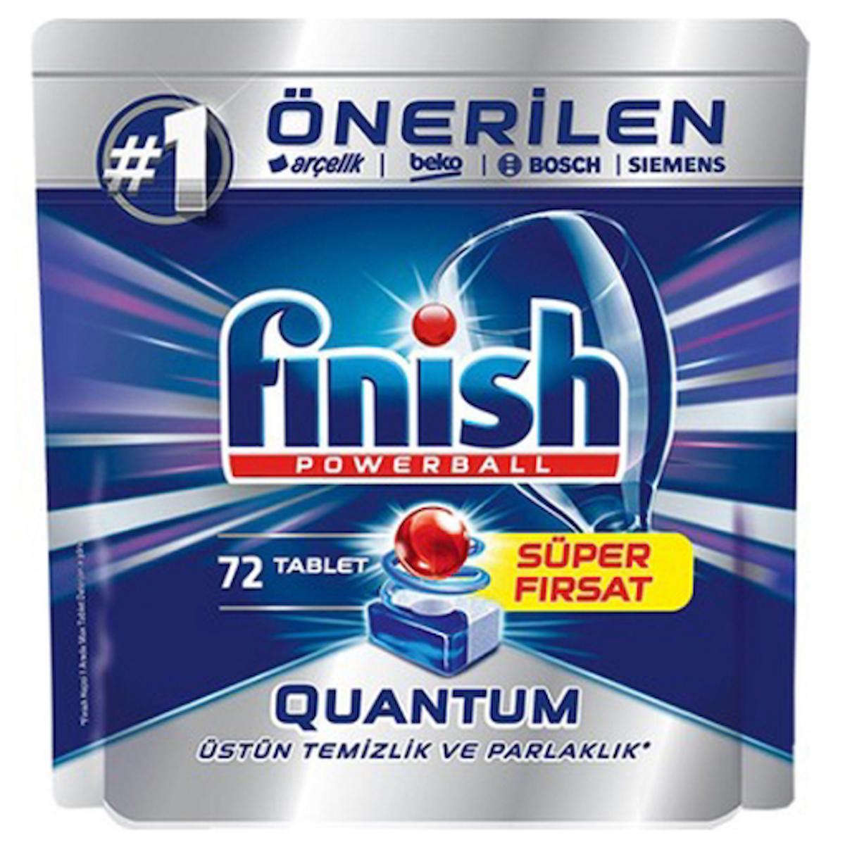 Finish Kokulu Tablet Bulaşık Makinesi Deterjanı 4x72 Adet