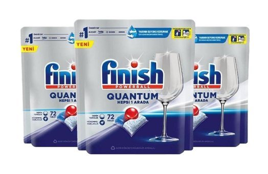 Finish Kokulu Tablet Bulaşık Makinesi Deterjanı 3x72 Adet
