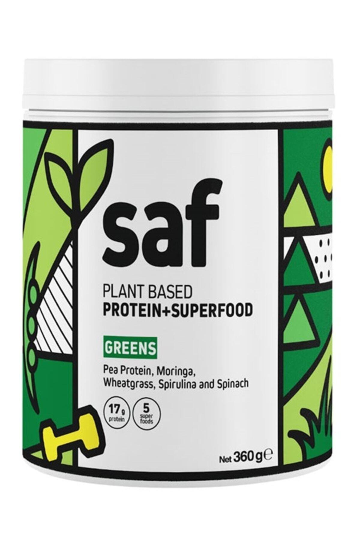 Saf Nutrition Superfood Aromasız Vegan Bitkisel Protein Protein Tozu 360 gr