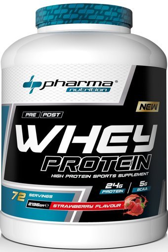 Pharma Nutrition Çilekli Whey Protein Protein Tozu 2.19 kg