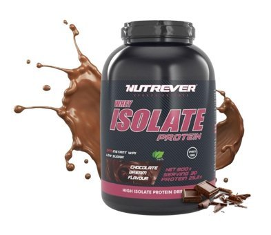 Nutrever Isolate Protein Çikolatalı İzole Protein Protein Tozu 900 gr