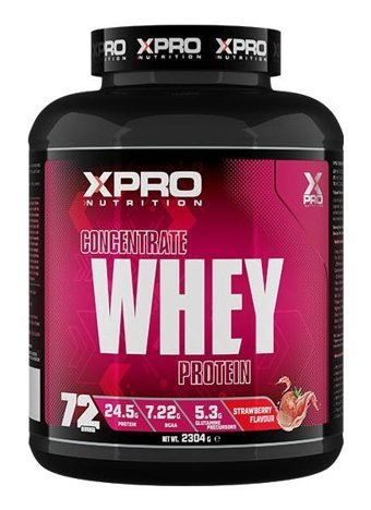 Xpro Nutrition Çilekli Whey Protein Protein Tozu 2.3 kg