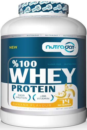 Nutraday Protein Muzlu Whey Protein Protein Tozu 2.25 kg