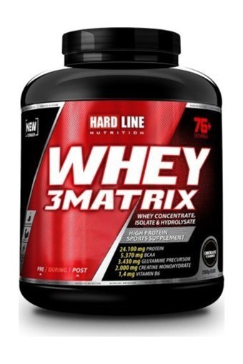Hardline Nutrition 3 Matrix Muzlu Whey Protein Protein Tozu 2.3 kg