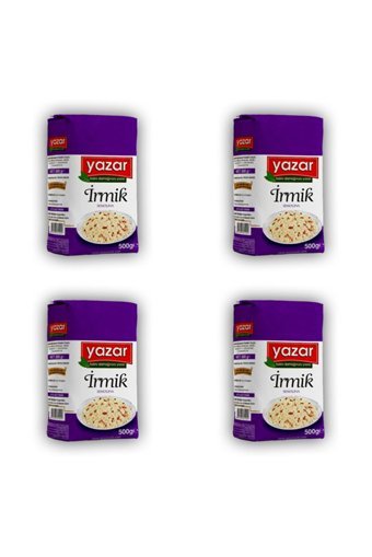 Yazar İrmik 4x500 gr