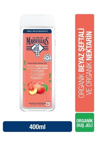 Le Petit Marseillais Beyaz Şeftalili Nektarin Duş Jeli 400 ml