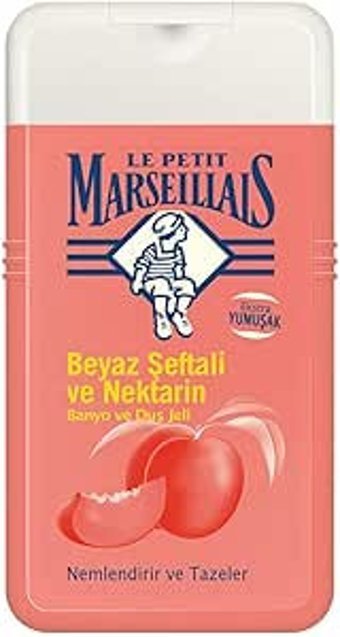 Le Petit Marseillais Beyaz Şeftalili Nektarin Duş Jeli 250 ml