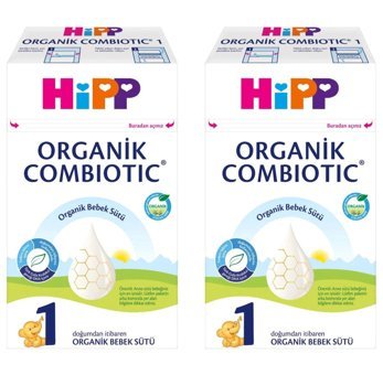 Hipp Organic Combiotic Laktozlu 1 Numara Bebek Sütü 2x600 gr