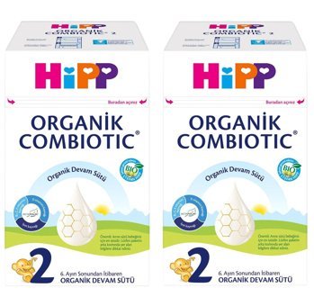 Hipp Combiotic Laktozlu Glutensiz 2 Numara Devam Sütü 2x600 gr