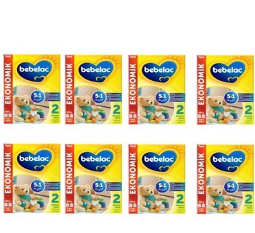 Bebelac Laktozsuz Tahılsız 2 Numara Devam Sütü 8x800 gr