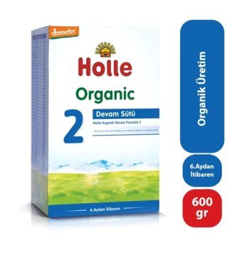 Holle Tahıllı Glutensiz 2 Numara Devam Sütü 600 gr