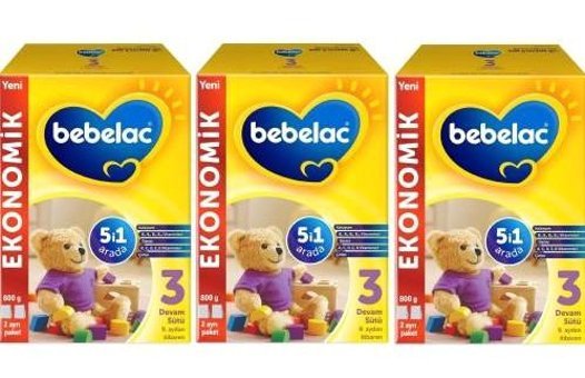 Bebelac Laktozlu Probiyotikli 3 Numara Devam Sütü 3x800 gr