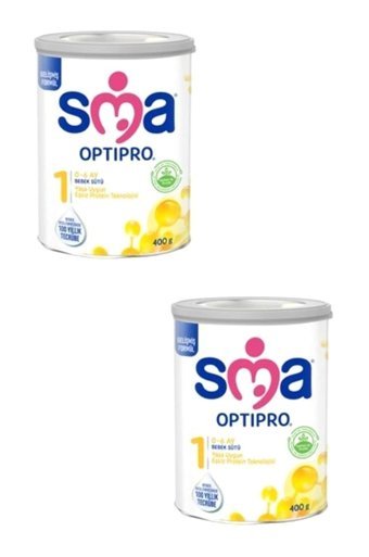 Sma Optipro Laktozlu Probiyotikli 1 Numara Bebek Sütü 2x400 gr