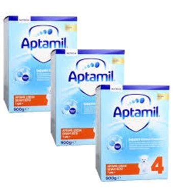 Aptamil Laktozlu Probiyotikli 4 Numara Devam Sütü 3x900 gr