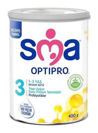 Sma Optipro Laktozlu Probiyotikli 3 Numara Devam Sütü 400 gr