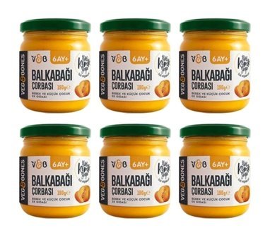 Veg & Bones Bal Kabaklı Bebek Çorbası 6x190 ml