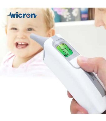 Wicron Life Alından ve Kulaktan Temassız Dijital Kulak İçi Bebek Ateş Ölçer
