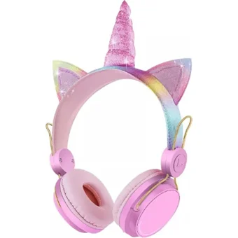 Pazariz Pra-8100553-289104 Kulak Üstü Kablosuz Bluetooth Kulaklık Pembe