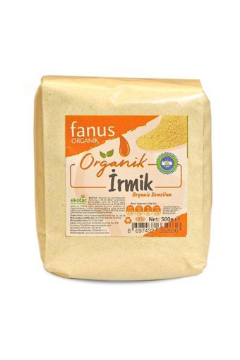 Fanus Organik İrmik 500 gr