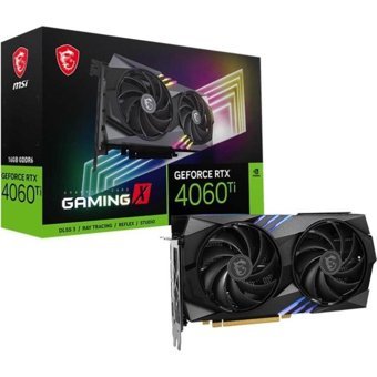 Msi Gaming X RTX 4060 Tİ 16 GB GDDR6 PCI-Express 4.0 DirectX 12 Ultimate 2 Fanlı 128 Bit Nvidia Ekran Kartı