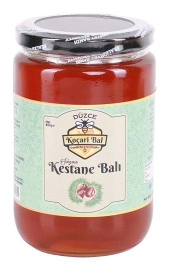 Düzce Koçari Bal Düzce Organik Süzme Kestane Balı 850 gr