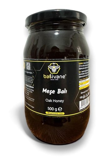 Ballivane Istranca Organik Süzme Meşe Balı 500 gr