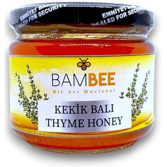 Bambee Organik Süzme Kekik Balı 450 gr
