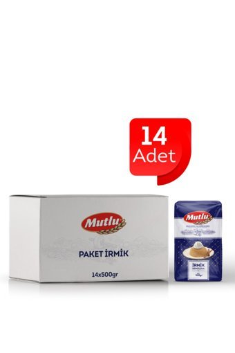 Mutlu Makarna İrmik 14x500 gr