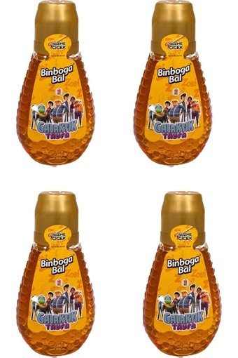 Binboğa Süzme Organik Süzme Çiçek Balı 4x325 gr