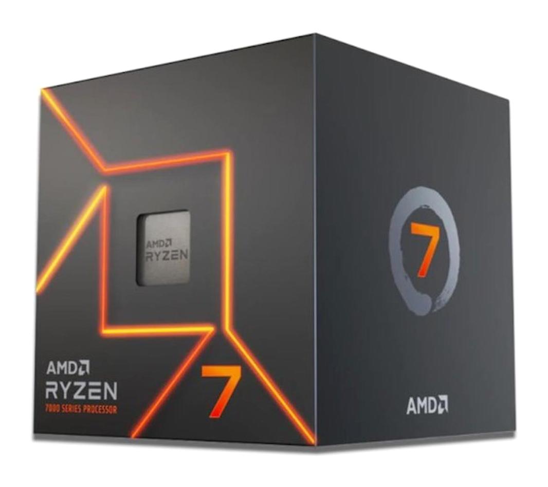 AMD Ryzen 7 7700 8 Çekirdekli 3.8 Ghz 5.3 GHz Turbo Hız 32 MB Ön Bellek AM5 Soket Tipi İşlemci