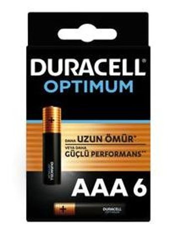 Duracell LR03 1.5 V Alkalin AA / Kalem Pil 6'lı