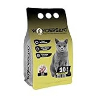 Wondersand Çiçek Kokulu Topaklanan İnce Taneli Bentonit Kedi Kumu 10 lt