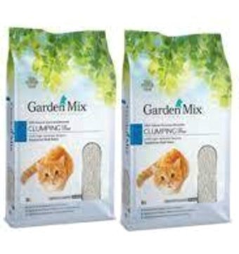Garden Mix Kokusuz Topaklanan Kalın Taneli Bentonit Kedi Kumu 2x10 lt