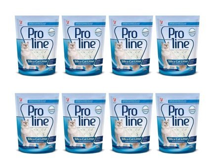 Proline Kokusuz Kalın Taneli Silika Kedi Kumu 8x3.8 lt