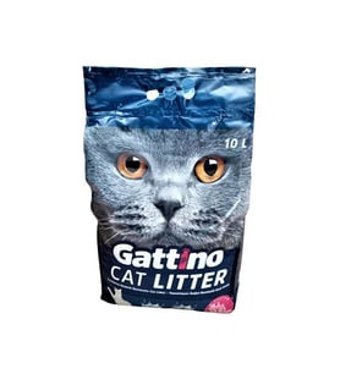 Gattino Bebek Pudrası Kokulu Topaklanan İnce Taneli Bentonit Kedi Kumu 5x10 lt