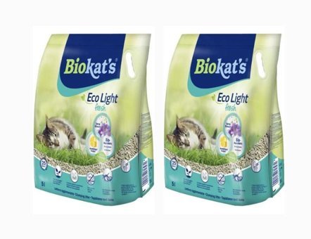 Biokat's Eco Light Fresh Kalın Taneli Pelet Kedi Kumu 2x5 lt