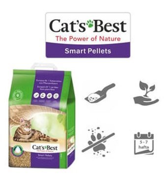 Cats Best Smart Pelet Kalın Taneli Pelet Kedi Kumu 10 lt